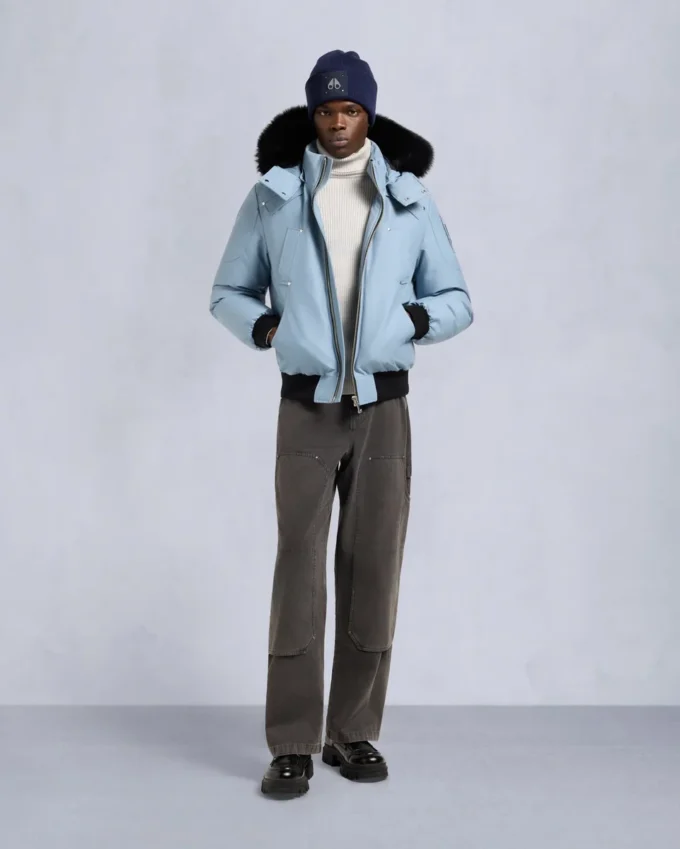 Original Ballistic Bomberjacke mit Lammfellbesatz Original Ballistic Bomberjacke mit Lammfellbesatz