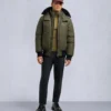 Original Ballistic Bomberjacke mit Lammfellbesatz