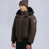 Original Ballistic Bomberjacke mit Lammfellbesatz