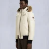 Original Ballistic Bomberjacke mit Lammfellbesatz