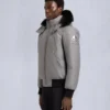 Original Ballistic Bomberjacke mit Lammfellbesatz