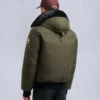 Original Ballistic Bomberjacke mit Lammfellbesatz