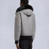 Original Ballistic Bomberjacke mit Lammfellbesatz