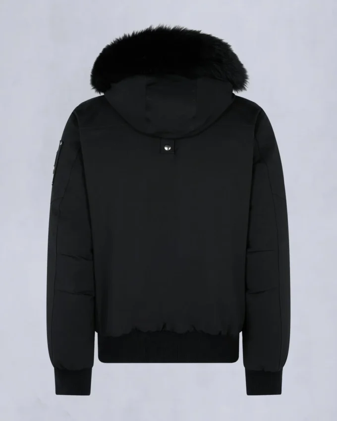 Original Ballistic Bomberjacke mit Lammfellbesatz