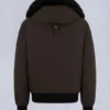 Original Ballistic Bomberjacke mit Lammfellbesatz