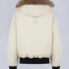 Original Ballistic Bomberjacke mit Lammfellbesatz