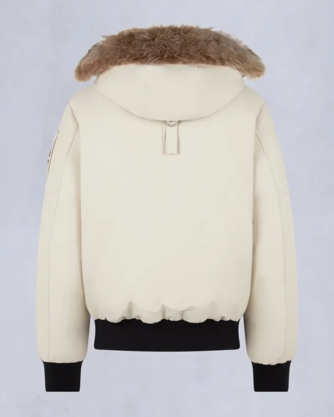 Original Ballistic Bomberjacke mit Lammfellbesatz