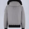 Original Ballistic Bomberjacke mit Lammfellbesatz