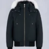 Original Ballistic Bomberjacke mit Lammfellbesatz