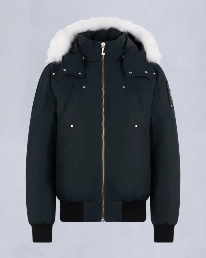 Original Ballistic Bomberjacke mit Lammfellbesatz