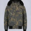 Original Ballistic Bomberjacke mit Lammfellbesatz