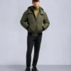 Original Ballistic Bomberjacke mit Lammfellbesatz