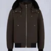 Original Ballistic Bomberjacke mit Lammfellbesatz