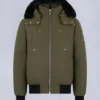 Original Ballistic Bomberjacke mit Lammfellbesatz