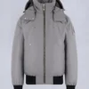 Original Ballistic Bomberjacke mit Lammfellbesatz