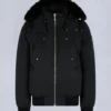 Original Ballistic Bomberjacke mit Lammfellbesatz