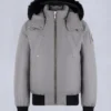 Original Ballistic Bomberjacke mit Lammfellbesatz