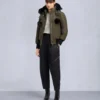 Original Debbie Bomberjacke mit Lammfellbesatz