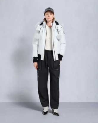 Original Debbie Bomberjacke mit Lammfellbesatz