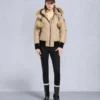 Original Debbie Bomberjacke mit Lammfellbesatz