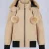 Original Debbie Bomberjacke mit Lammfellbesatz