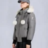 Original Debbie Bomberjacke mit Lammfellbesatz