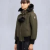 Original Debbie Bomberjacke mit Lammfellbesatz