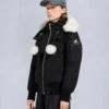 Original Debbie Bomberjacke mit Lammfellbesatz