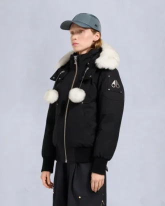 Original Debbie Bomberjacke mit Lammfellbesatz