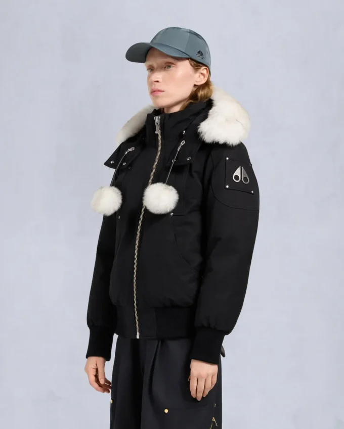 Original Debbie Bomberjacke mit Lammfellbesatz