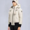 Original Debbie Bomberjacke mit Lammfellbesatz