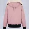 Original Debbie Bomberjacke mit Lammfellbesatz