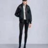 Original Debbie Bomberjacke mit Lammfellbesatz