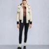 Original Debbie Bomberjacke mit Lammfellbesatz