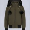Original Debbie Bomberjacke mit Lammfellbesatz