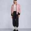 Original Debbie Bomberjacke mit Lammfellbesatz