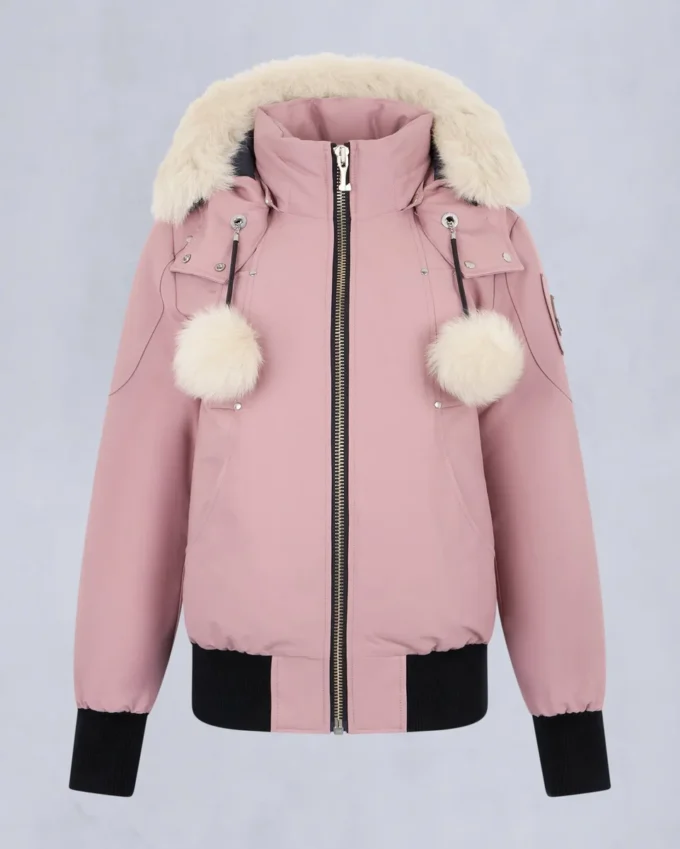 Original Debbie Bomberjacke mit Lammfellbesatz