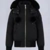 Original Debbie Bomberjacke mit Lammfellbesatz