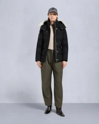 Original-Lammfellbesatz 3Q-Jacke