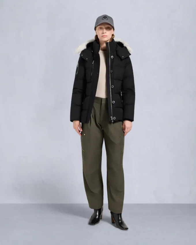 Original-Lammfellbesatz 3Q-Jacke Original-Lammfellbesatz 3Q-Jacke