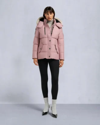 Original-Lammfellbesatz 3Q-Jacke