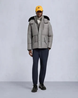 Original-Lammfellbesatz 3Q-Jacke