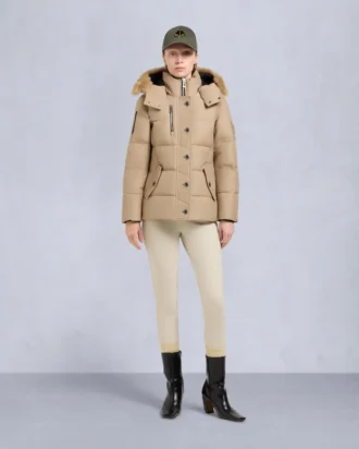 Original-Lammfellbesatz 3Q-Jacke