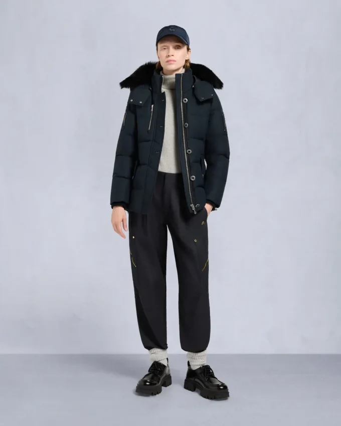 Original-Lammfellbesatz 3Q-Jacke Original-Lammfellbesatz 3Q-Jacke