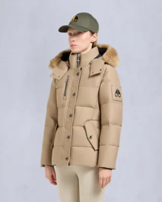 Original-Lammfellbesatz 3Q-Jacke