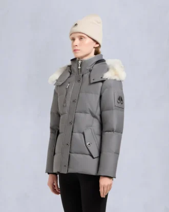 Original-Lammfellbesatz 3Q-Jacke