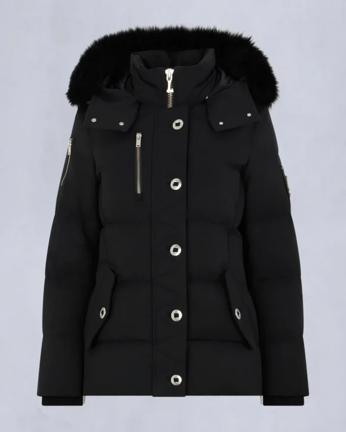 Original-Lammfellbesatz 3Q-Jacke