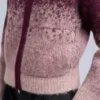 Palmer-Pullover mit durchgehendem Reißverschluss Palmer-Pullover mit durchgehendem Reißverschluss