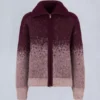 Palmer-Pullover mit durchgehendem Reißverschluss Palmer-Pullover mit durchgehendem Reißverschluss