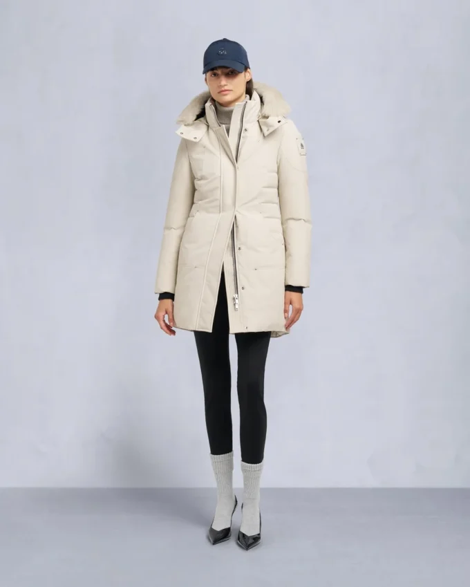 Parka mit Lammfellbesatz Parka mit Lammfellbesatz